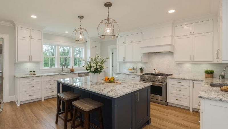 Modern Cape Cod Kitchen
